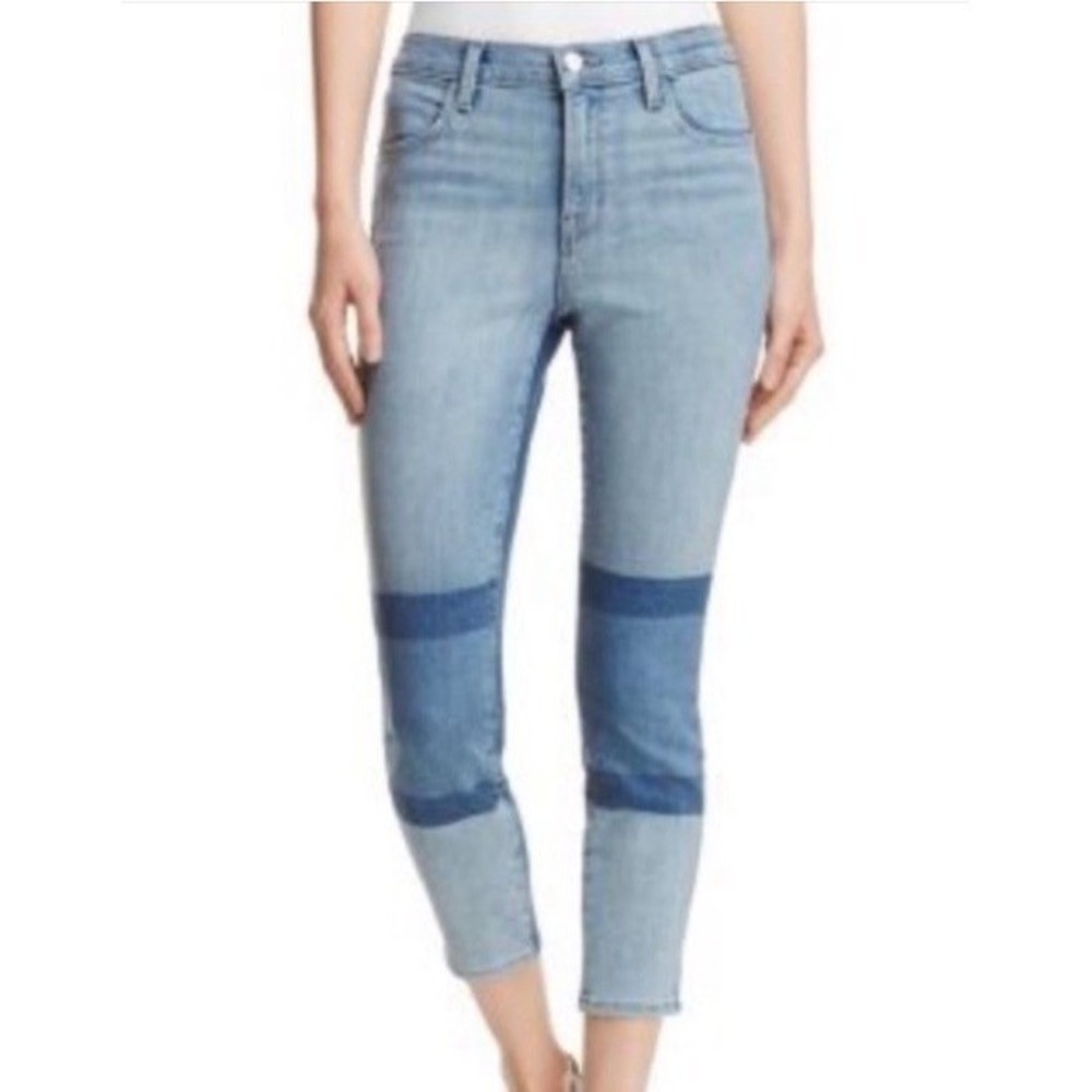J Brand Alana High Rise Crop Skinny Jeans in Soho Size 27